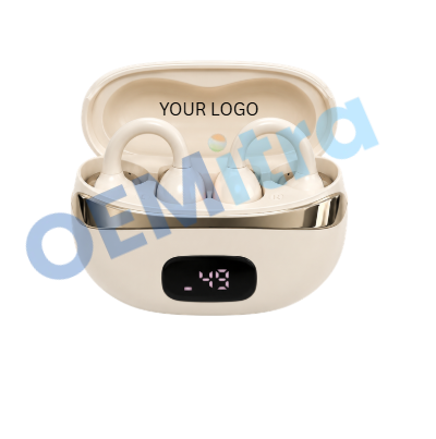 Custom TWS Earbuds T_045 – OEM Manufacturing with Logo & Branding
