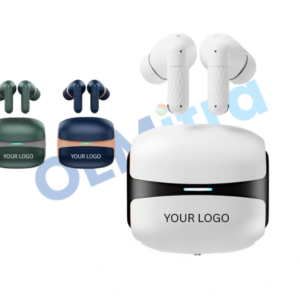 Custom TWS Earbuds T_040 – OEM Manufacturing with Logo & Branding