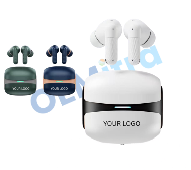 Custom TWS Earbuds T_040 – OEM Manufacturing with Logo & Branding