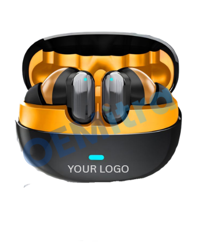 Custom TWS Earbuds T_036 – OEM Manufacturing with Logo & Branding