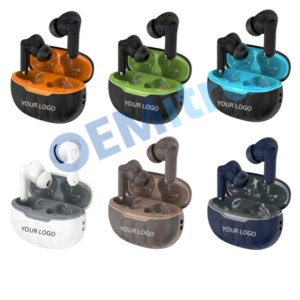 Custom TWS Earbuds T_037 – OEM Manufacturing with Logo & Branding