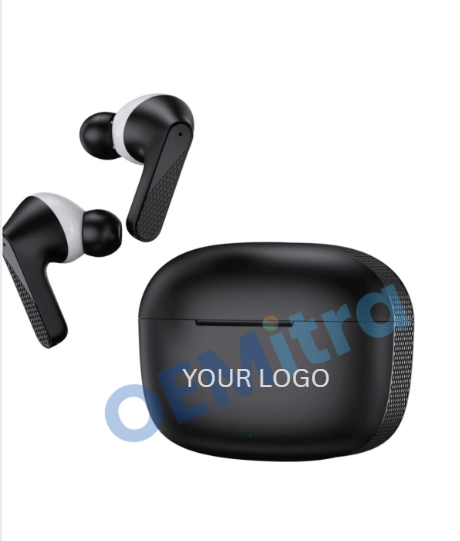 Custom TWS Earbuds T_030 – OEM Manufacturing with Logo & Branding