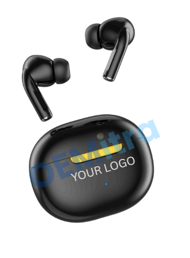 Custom TWS Earbuds T_028 – OEM Manufacturing with Logo & Branding