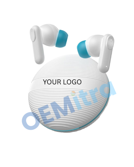 Custom TWS Earbuds T_025 – OEM Manufacturing with Logo & Branding