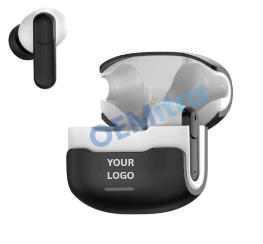 Custom TWS Earbuds T_013 – OEM Manufacturing with Logo & Branding