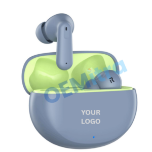 Custom TWS Earbuds T_010 – OEM Manufacturing with Logo & Branding