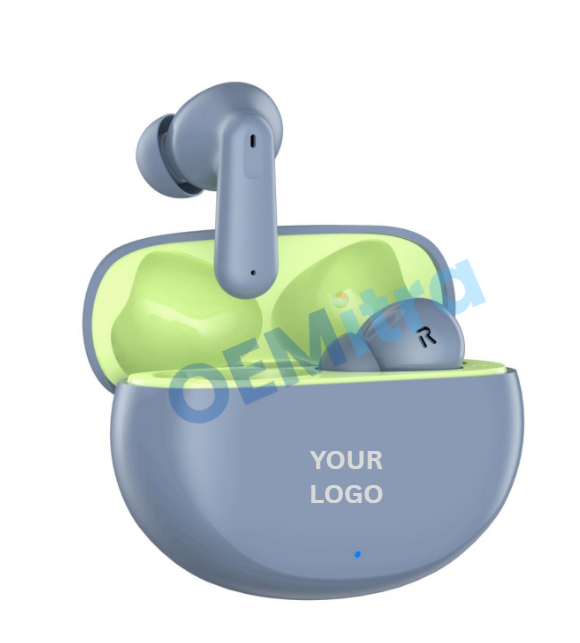 Custom TWS Earbuds T_010 – OEM Manufacturing with Logo & Branding