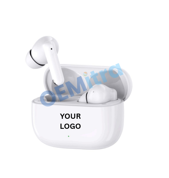 Custom TWS Earbuds T_009 – OEM Manufacturing with Logo & Branding