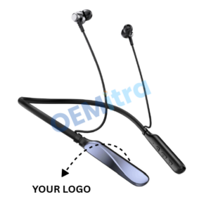 Custom Bluetooth Neckband NB_050 – OEM Manufacturing with Logo & Branding