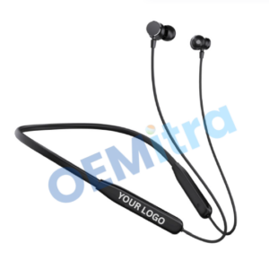 Custom Bluetooth Neckband NB_042 – OEM Manufacturing with Logo & Branding