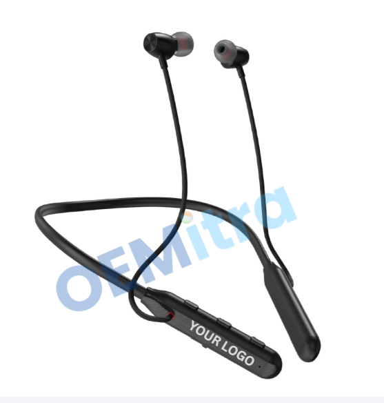 Custom Bluetooth Neckband NB_041 – OEM Manufacturing with Logo & Branding