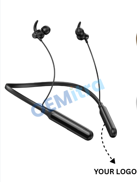 Custom Bluetooth Neckband NB_032 – OEM Manufacturing with Logo & Branding