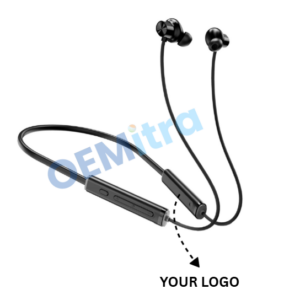 Custom Bluetooth Neckband NB_030 – OEM Manufacturing with Logo & Branding