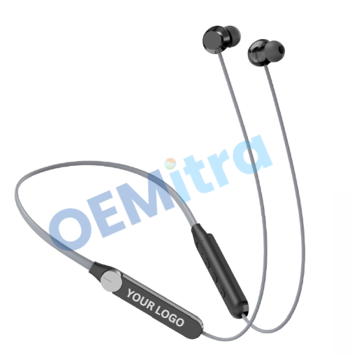 Custom Bluetooth Neckband NB_025 – OEM Manufacturing with Logo & Branding