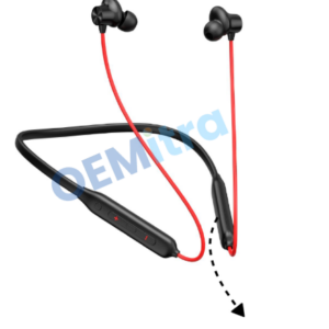 Custom Bluetooth Neckband NB_021 – OEM Manufacturing with Logo & Branding
