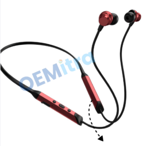Custom Bluetooth Neckband NB_018 – OEM Manufacturing with Logo & Branding