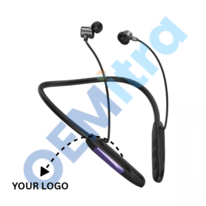 Custom Bluetooth Neckband NB_011 – OEM Manufacturing with Logo & Branding