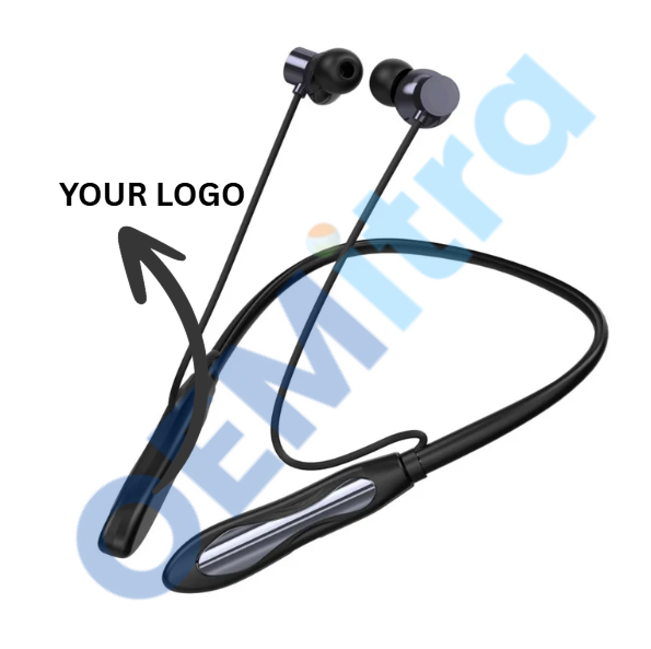 Custom Bluetooth Neckband NB_008 – OEM Manufacturing with Logo & Branding