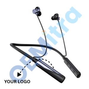 Custom Bluetooth Neckband NB_007 – OEM Manufacturing with Logo & Branding