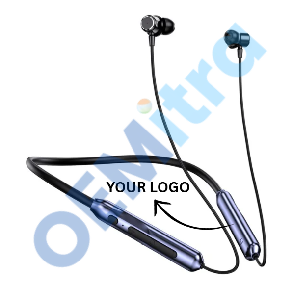 Custom Bluetooth Neckband NB_005 – OEM Manufacturing with Logo & Branding