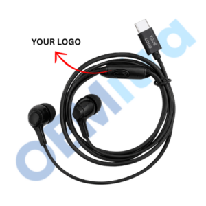 Custom Wired Earphones HF_049 – OEM Manufacturing with Logo & Branding