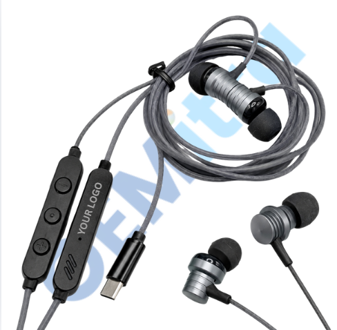 Custom Wired Earphones HF_041 – OEM Manufacturing with Logo & Branding