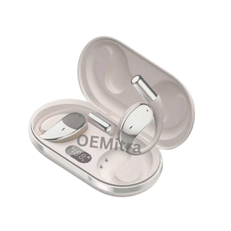 Custom TWS Earbuds T_024 – OEM Manufacturing with Logo & Branding