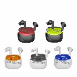 Custom TWS Earbuds T_035 – OEM Manufacturing with Logo & Branding