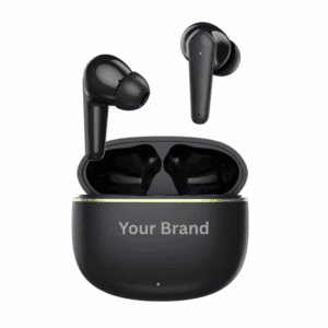 Custom TWS Earbuds T_004 – OEM Manufacturing with Logo & Branding